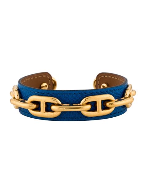 hermes chaine d'ancre cuff|Hermes chain anchor chain bracelet.